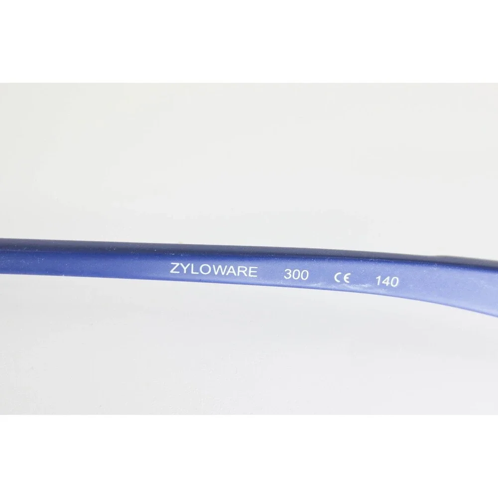 Shaquille O'Neal Signature 4005 Zyloware Navy Blue Rectangular Eyeglasses 140mm